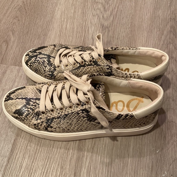 Sam Edelman Shoes - Sam Edelman Ethyl Snake Skin Sneakers